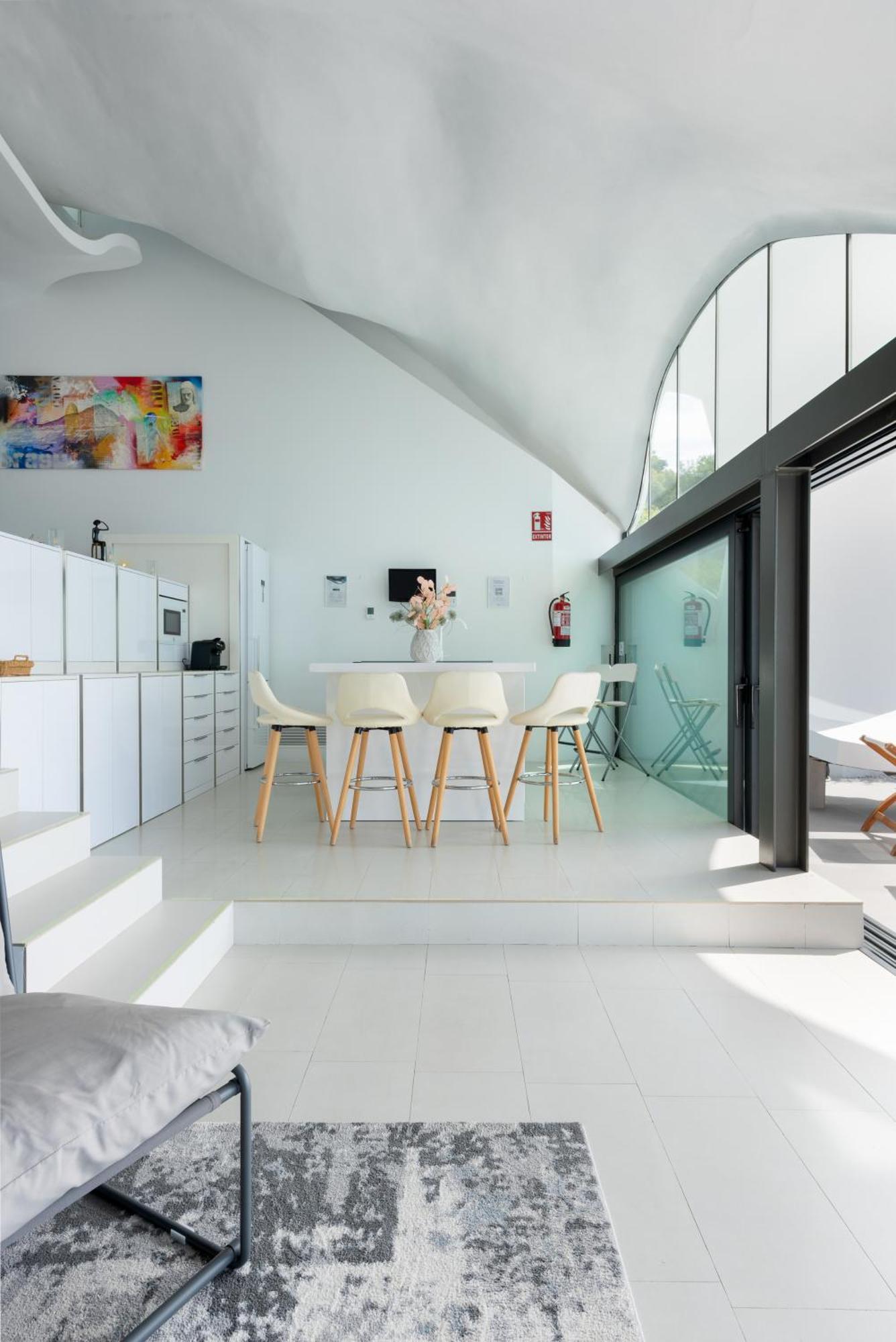 Rentitspain Casa Del Acantilado Piscina Climatizada 萨各夫雷纳 外观 照片
