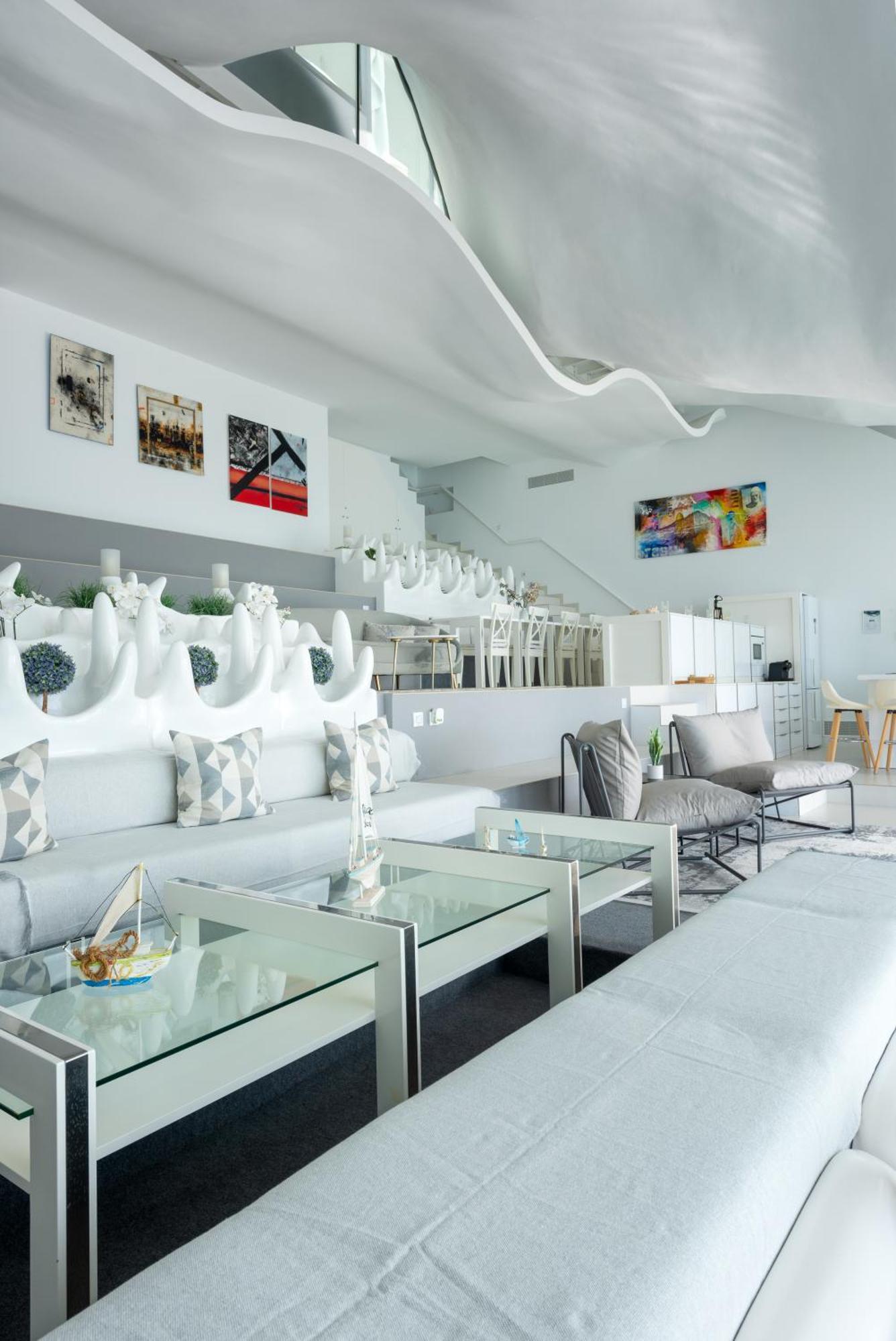 Rentitspain Casa Del Acantilado Piscina Climatizada 萨各夫雷纳 外观 照片