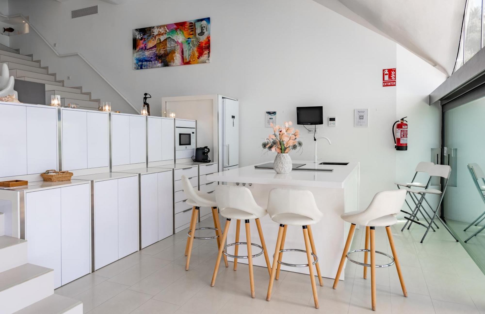 Rentitspain Casa Del Acantilado Piscina Climatizada 萨各夫雷纳 外观 照片