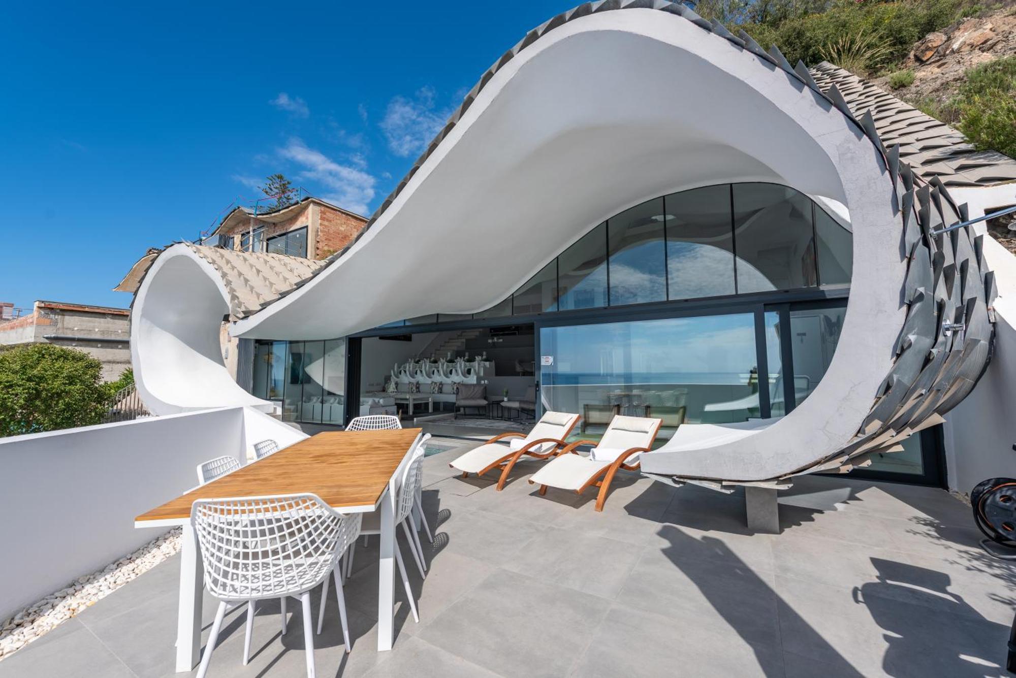 Rentitspain Casa Del Acantilado Piscina Climatizada 萨各夫雷纳 外观 照片
