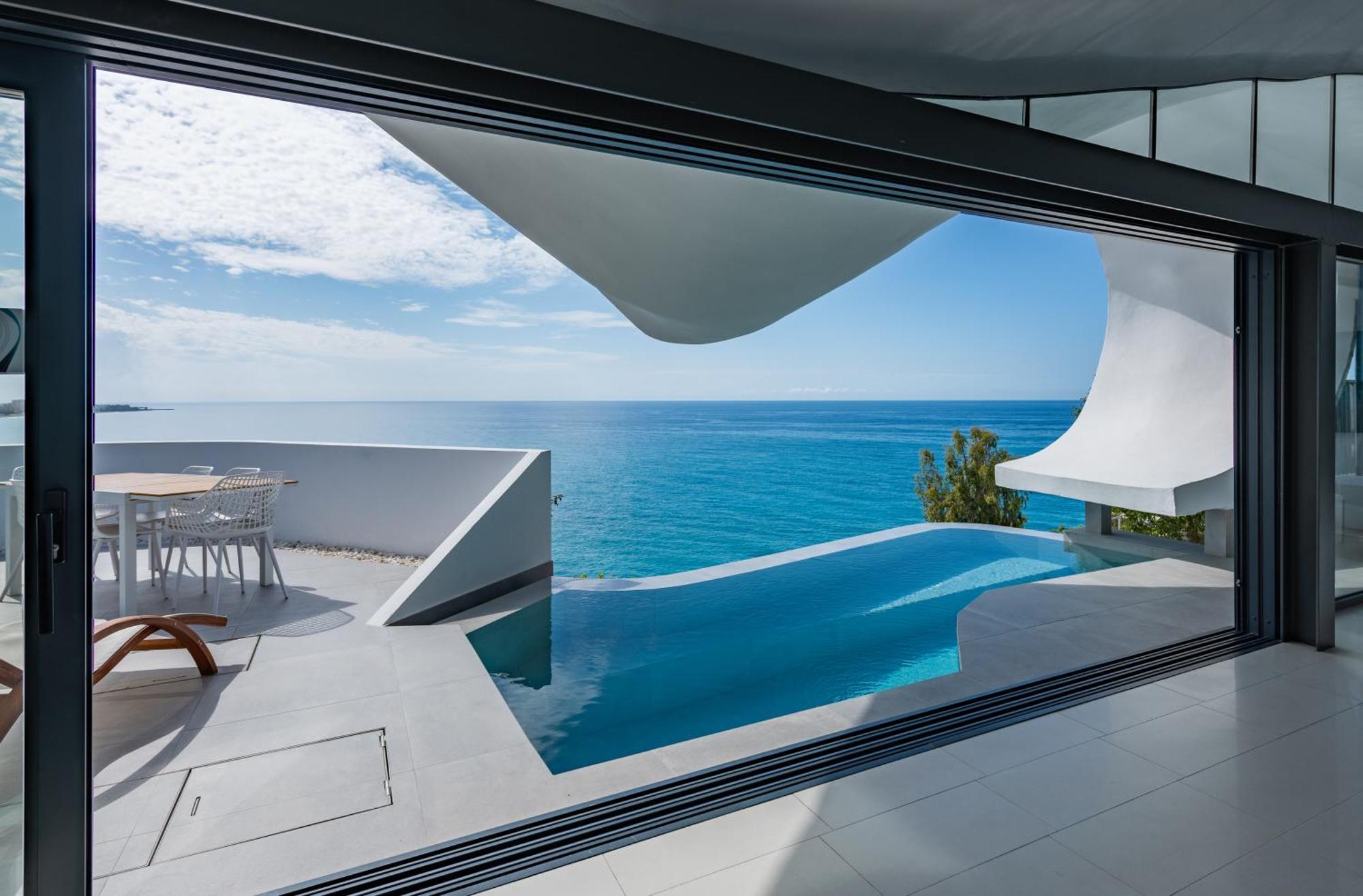 Rentitspain Casa Del Acantilado Piscina Climatizada 萨各夫雷纳 外观 照片