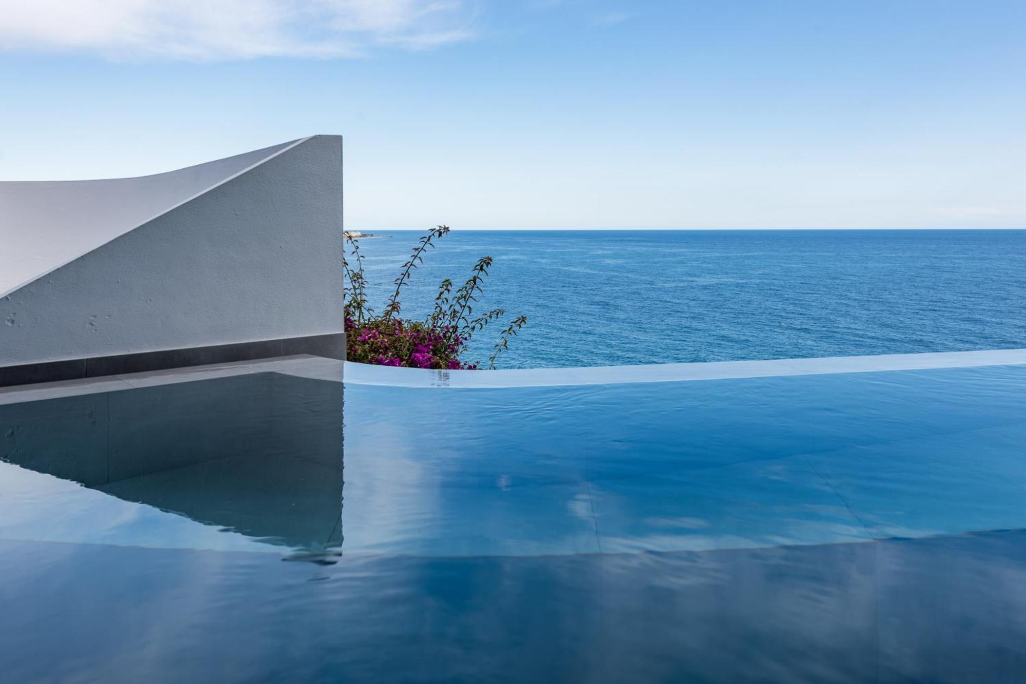 Rentitspain Casa Del Acantilado Piscina Climatizada 萨各夫雷纳 外观 照片