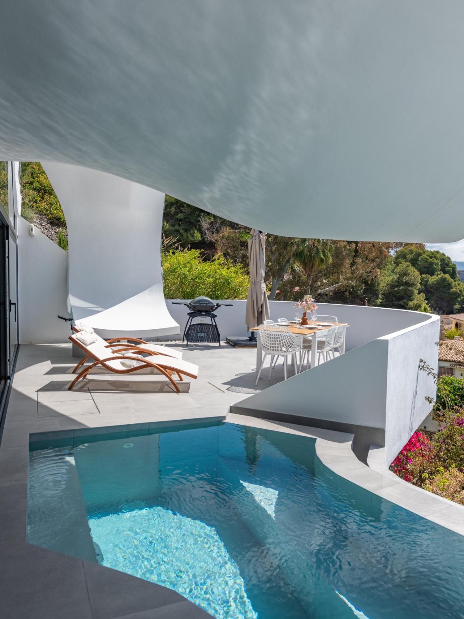 Rentitspain Casa Del Acantilado Piscina Climatizada 萨各夫雷纳 外观 照片