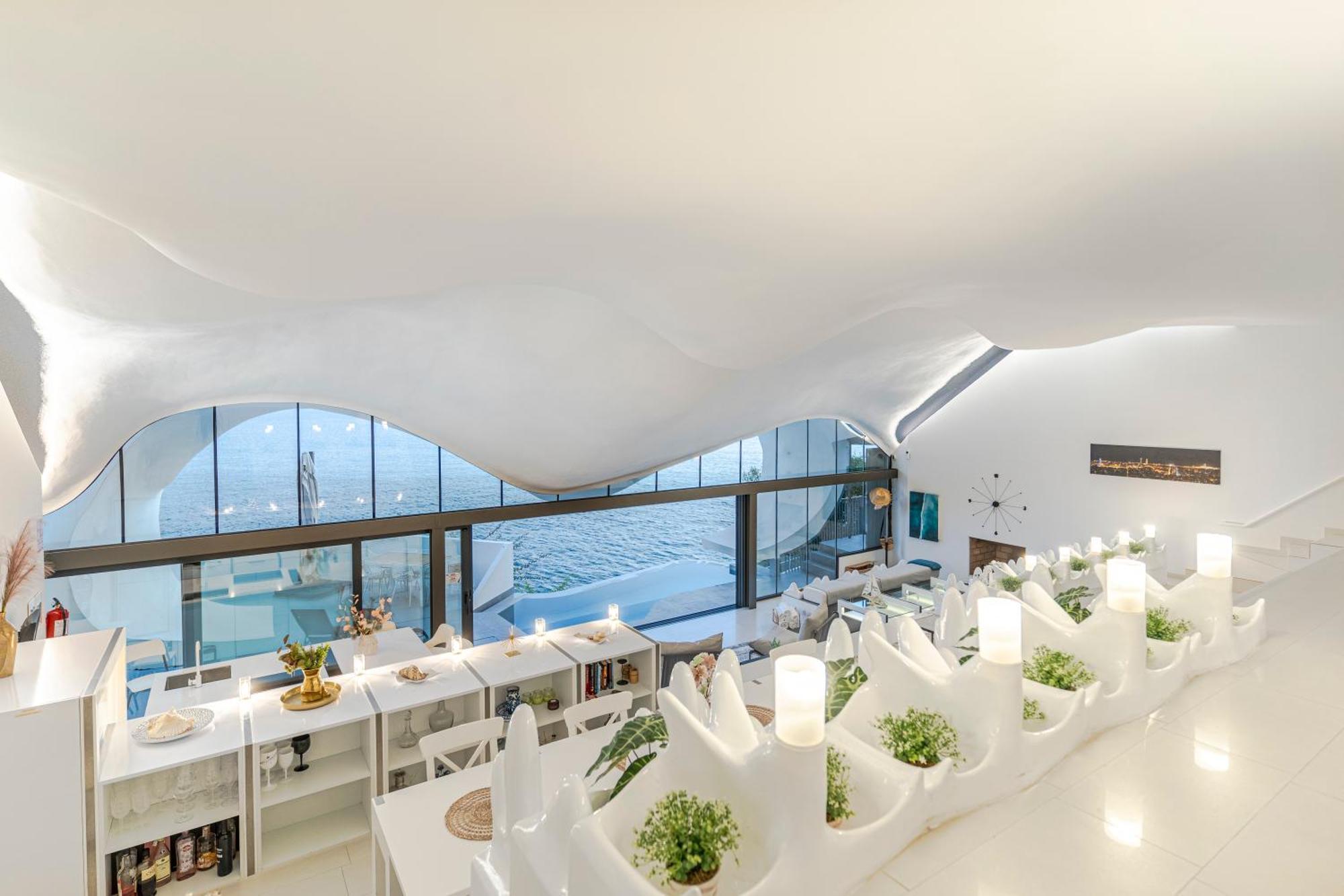Rentitspain Casa Del Acantilado Piscina Climatizada 萨各夫雷纳 外观 照片